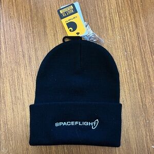 Spaceflight Carhartt Black Beanie NWT